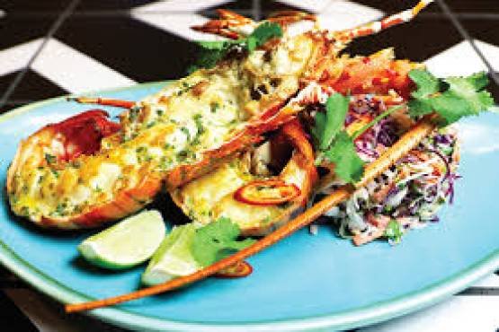 GOLDEN LUXE GRILLED LOBSTER 