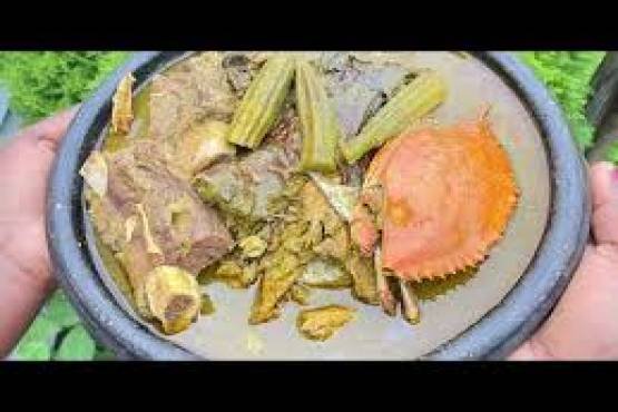 ABUNUABUNU WITH FISH AND MEAT