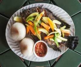 BANKU WITH GRILLED TILAPIA