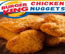 CHICKEN NUGGETS BURGER 